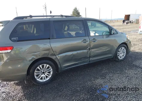 2012 Toyota Sienna Xle V6 8 Passenger from USA, damaged, VIN 5TDYK3DC6CS183859